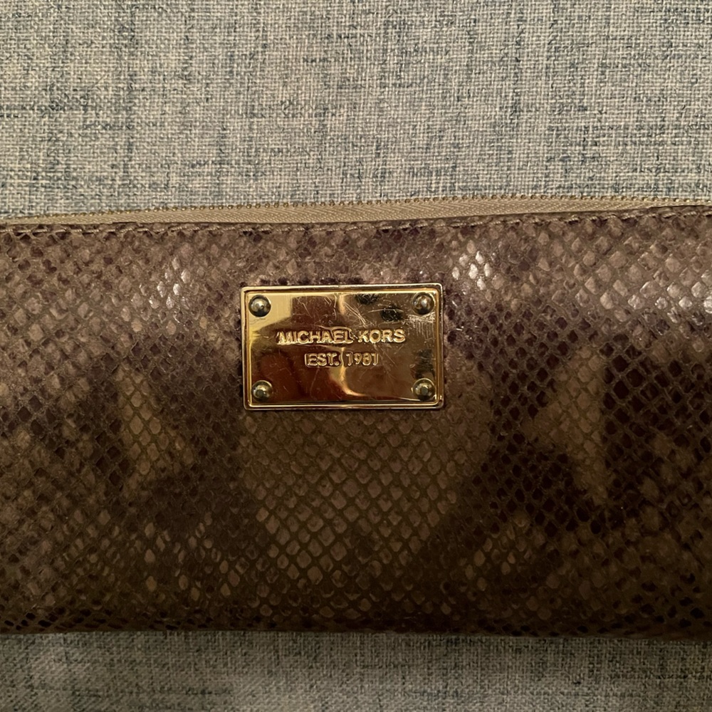 Michael Kors continental wallet